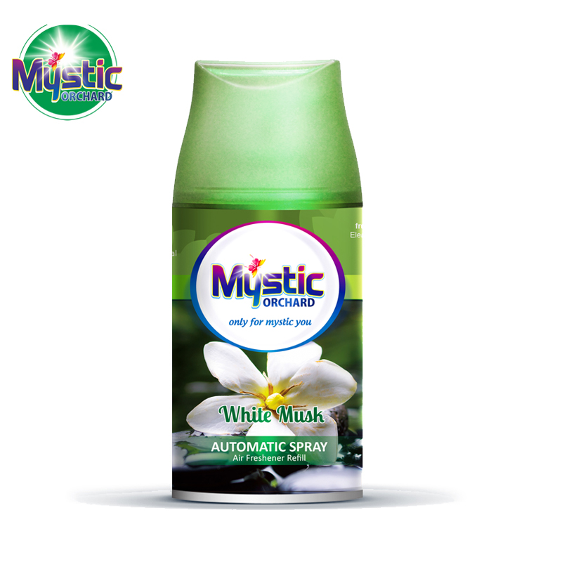 Air Freshener Refill White Musk Scents 250ml MYSTIC ORCHARD